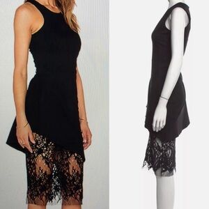 Black lace dress by Mason